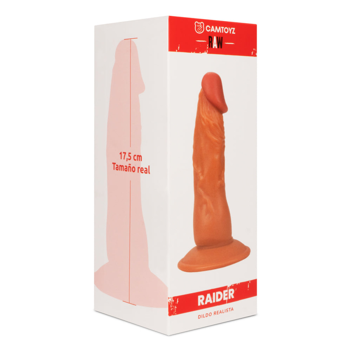 Dildo Realista Raider 17.5 cm Dildo Realista Raider 17.5 cm