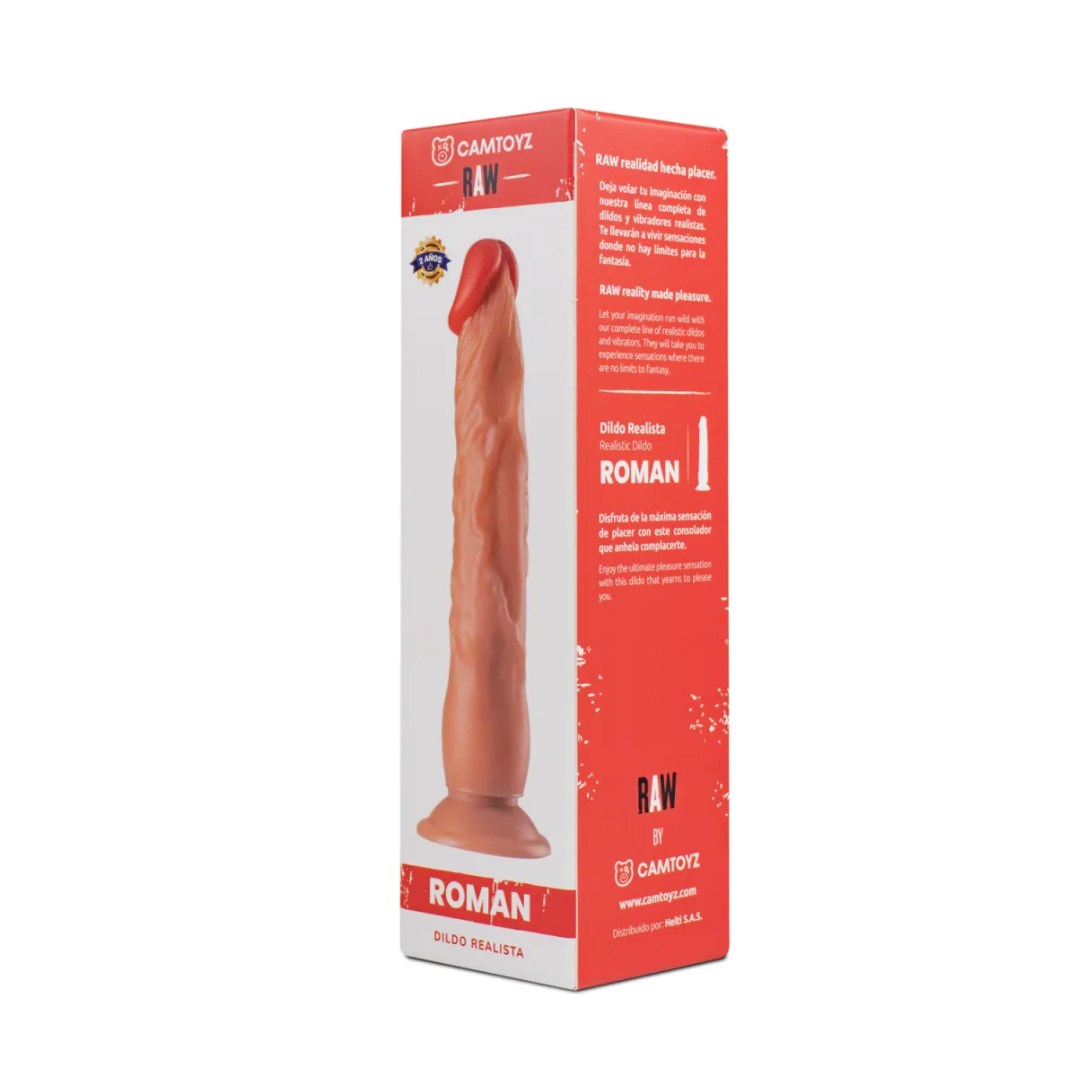 Dildo Realista Roman 23 cm Camtoyz Dildo Realista Roman 23 cm Camtoyz