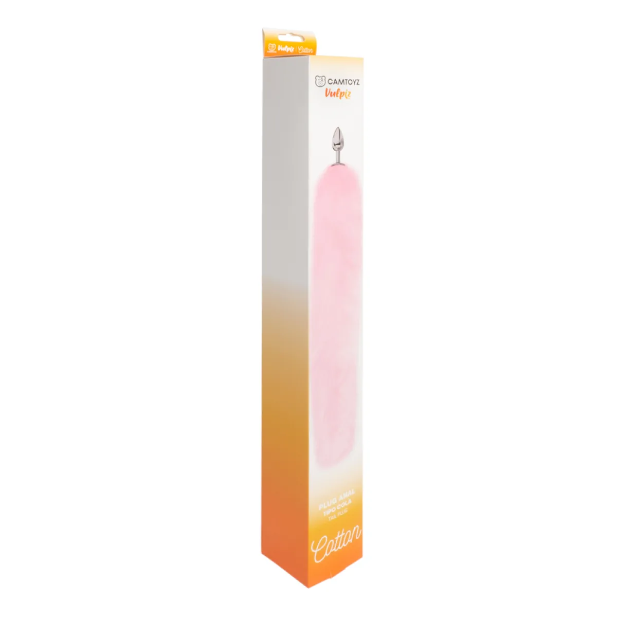 Plug Anal con Cola Cotton Camtoyz Plug Anal con Cola Cotton Camtoyz
