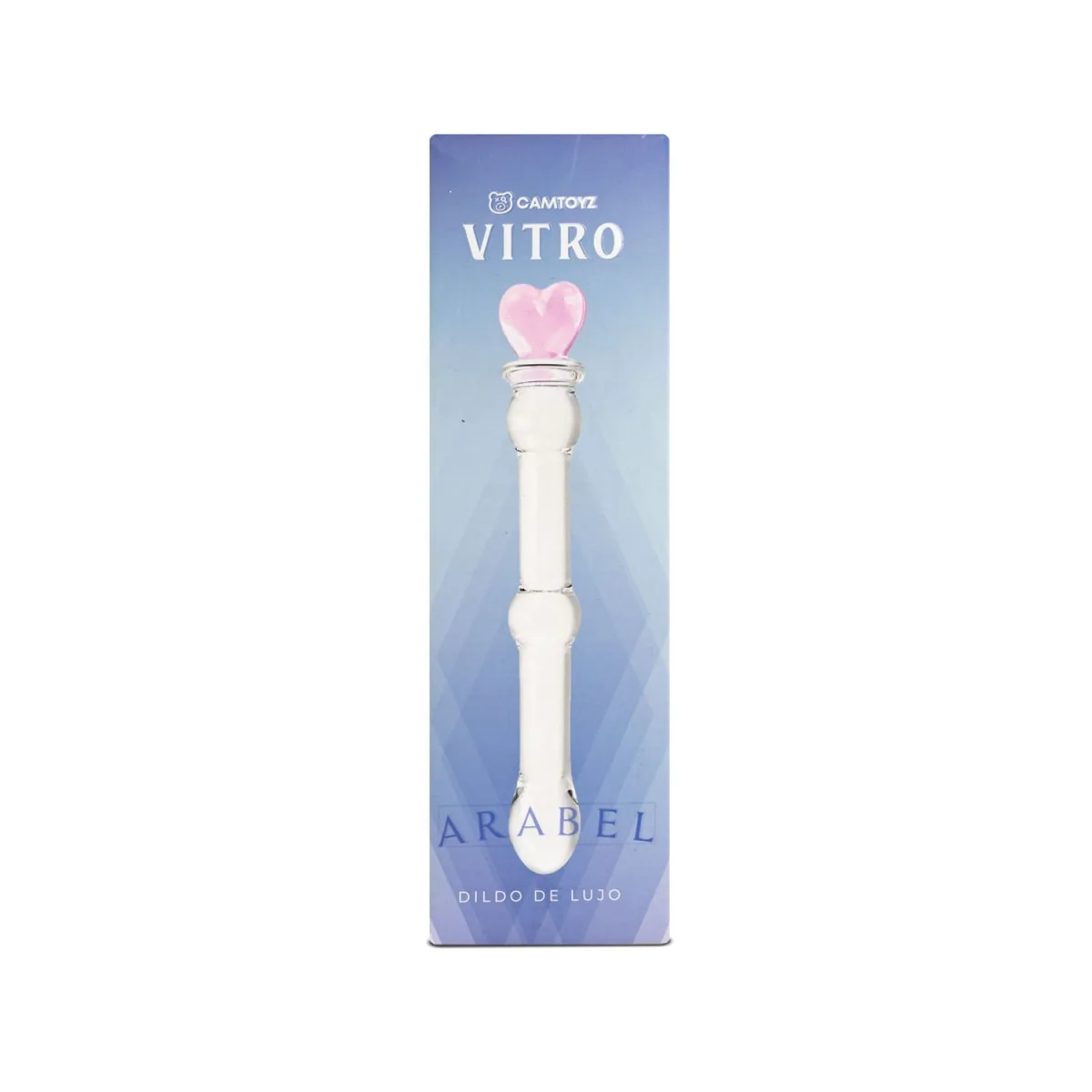 Dildo de Vidrio Arabel 17 cm Camtoyz Dildo de Vidrio Arabel 17 cm Camtoyz