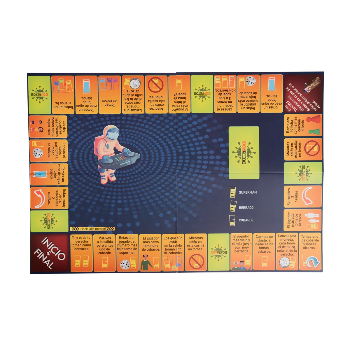 Juego de Mesa Alcohovid Juego de Mesa Alcohovid