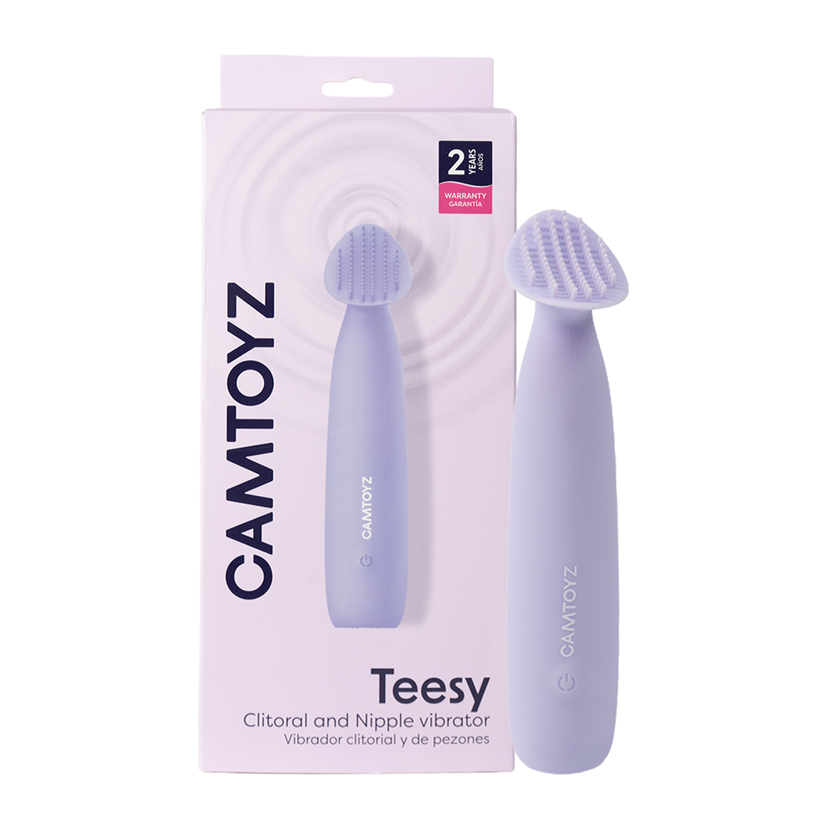 Teesy Vibrador de Clítoris y Pezones Camtoyz